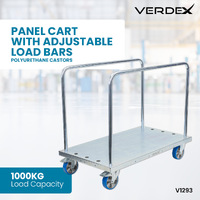 Panel Cart With Adjustable Load Bars