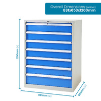 7 Drawer Industrial Tooling Cabinet