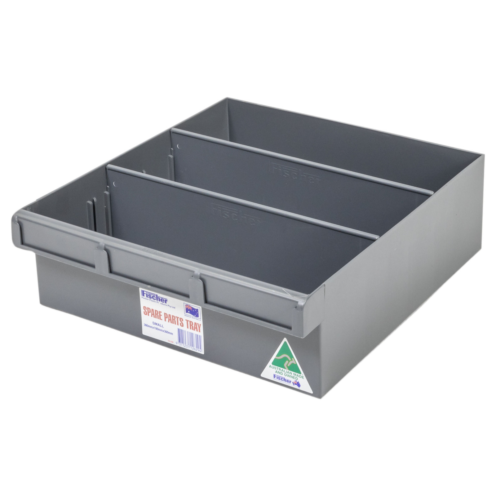 Spare Parts Tray No.30 (300x300x100mm - LxWxH) with 2 Dividers - Carton of 8