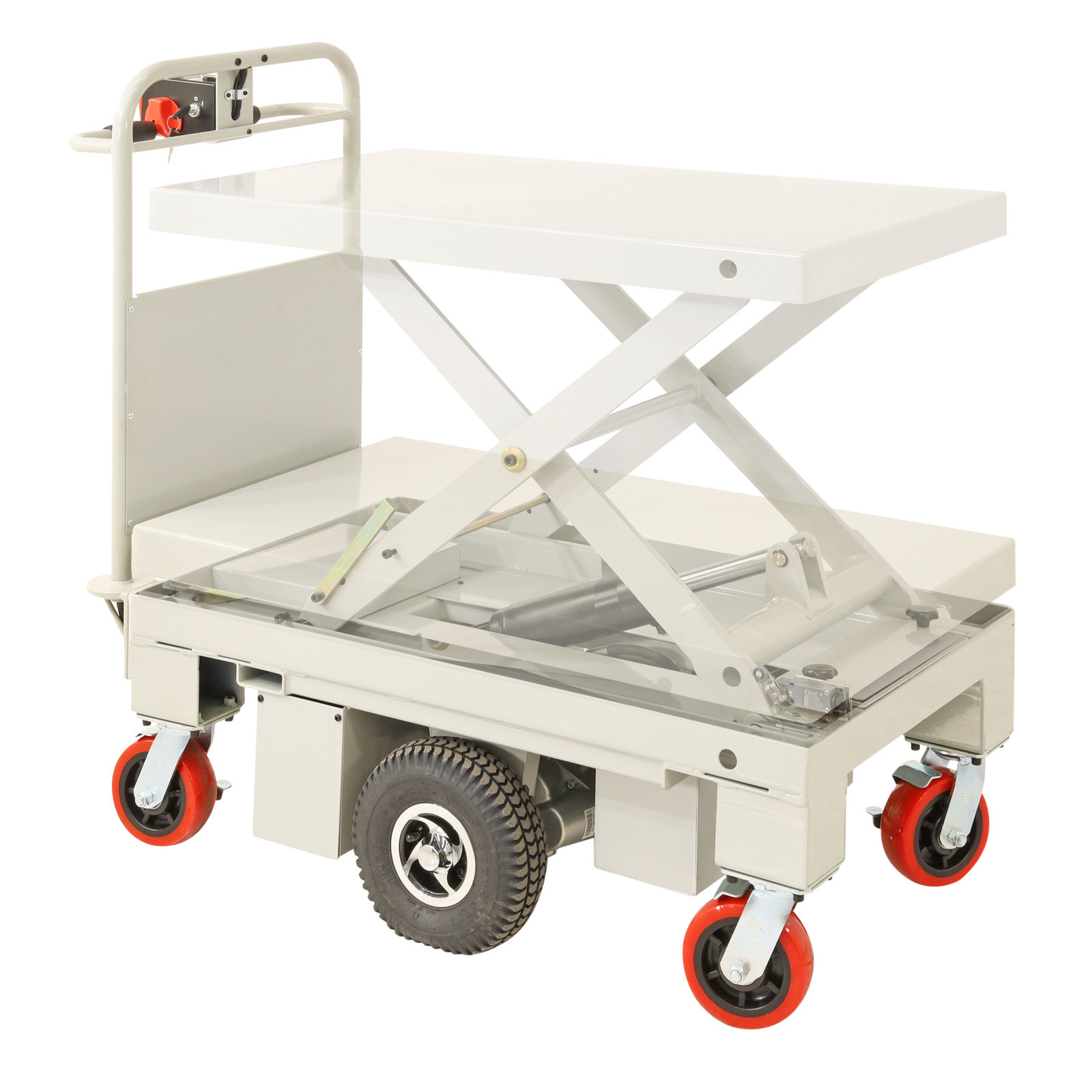 Self Propelled Electric Scissor Lift Trolley (without cage)