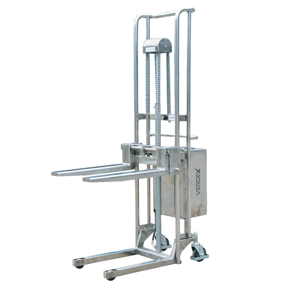 Stainless Steel Electric Stacker - 400kg capacity