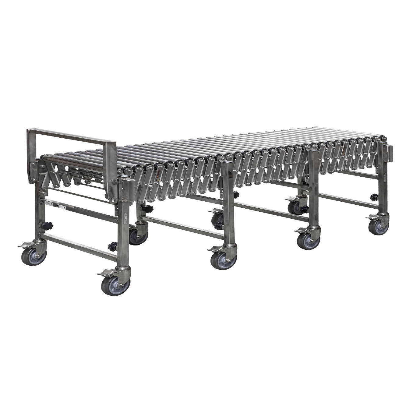Stainless Steel Roller Expanding Conveyor - 760mm Wide