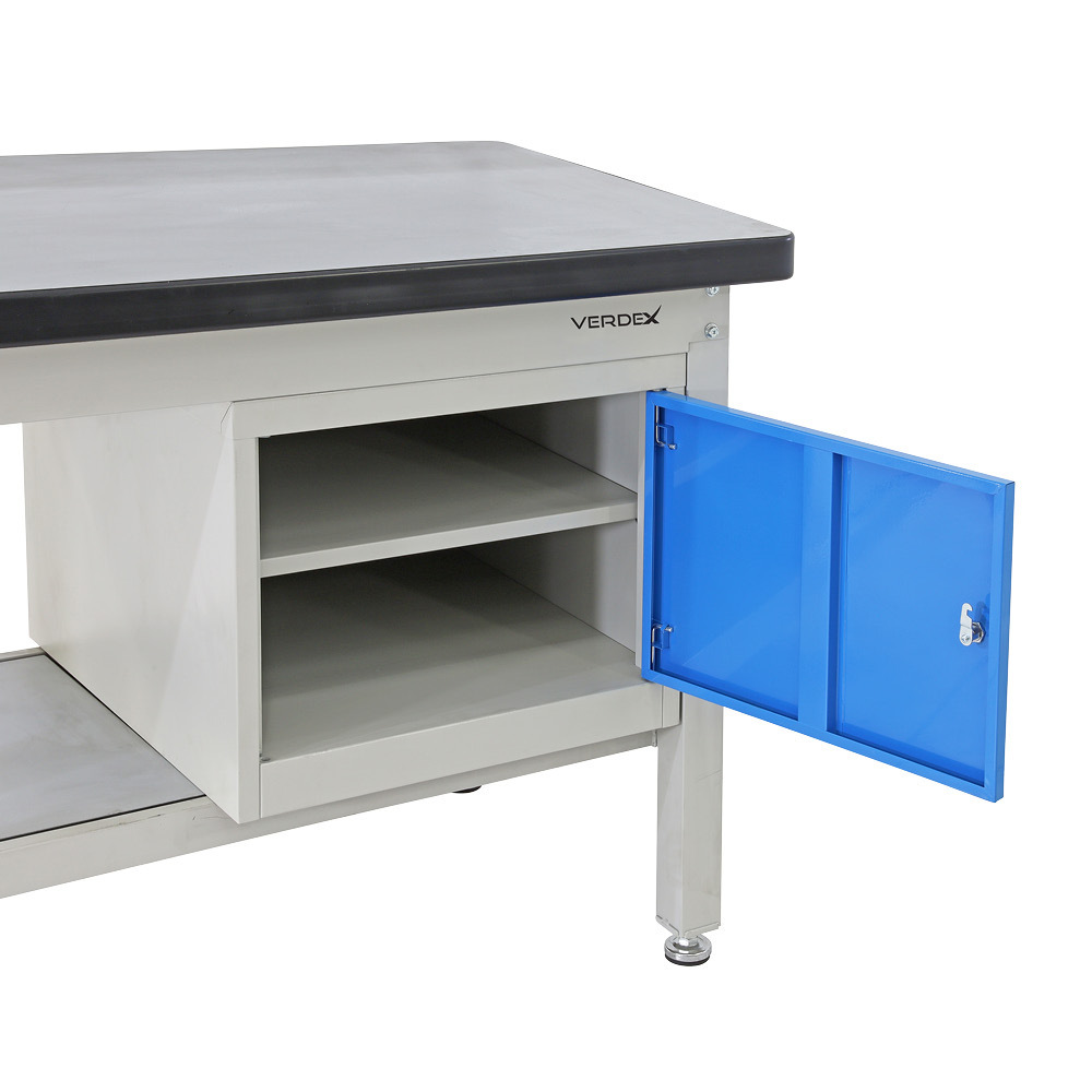 Lockable Cabinet Unit (with Shelf) to suit Workbench with under shelf