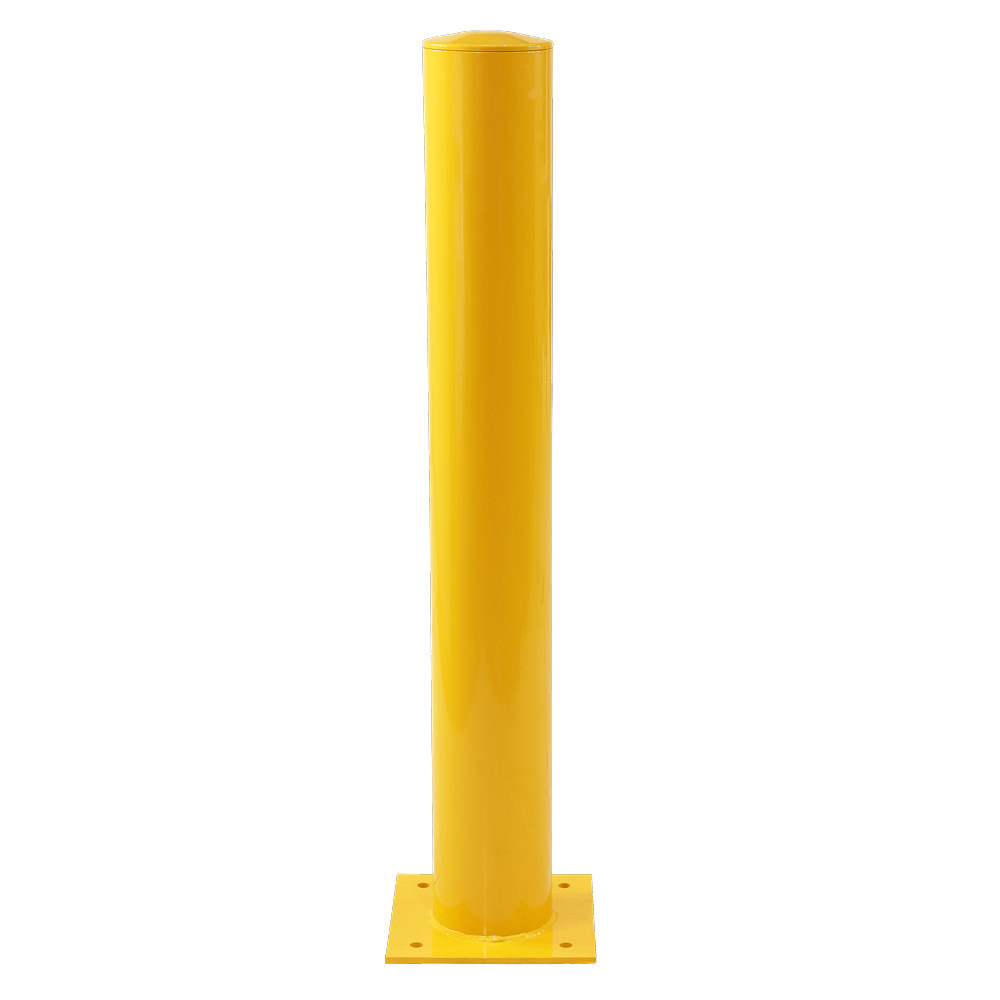 Powdercoated Yellow Bollard 165x1200mm (DxH)