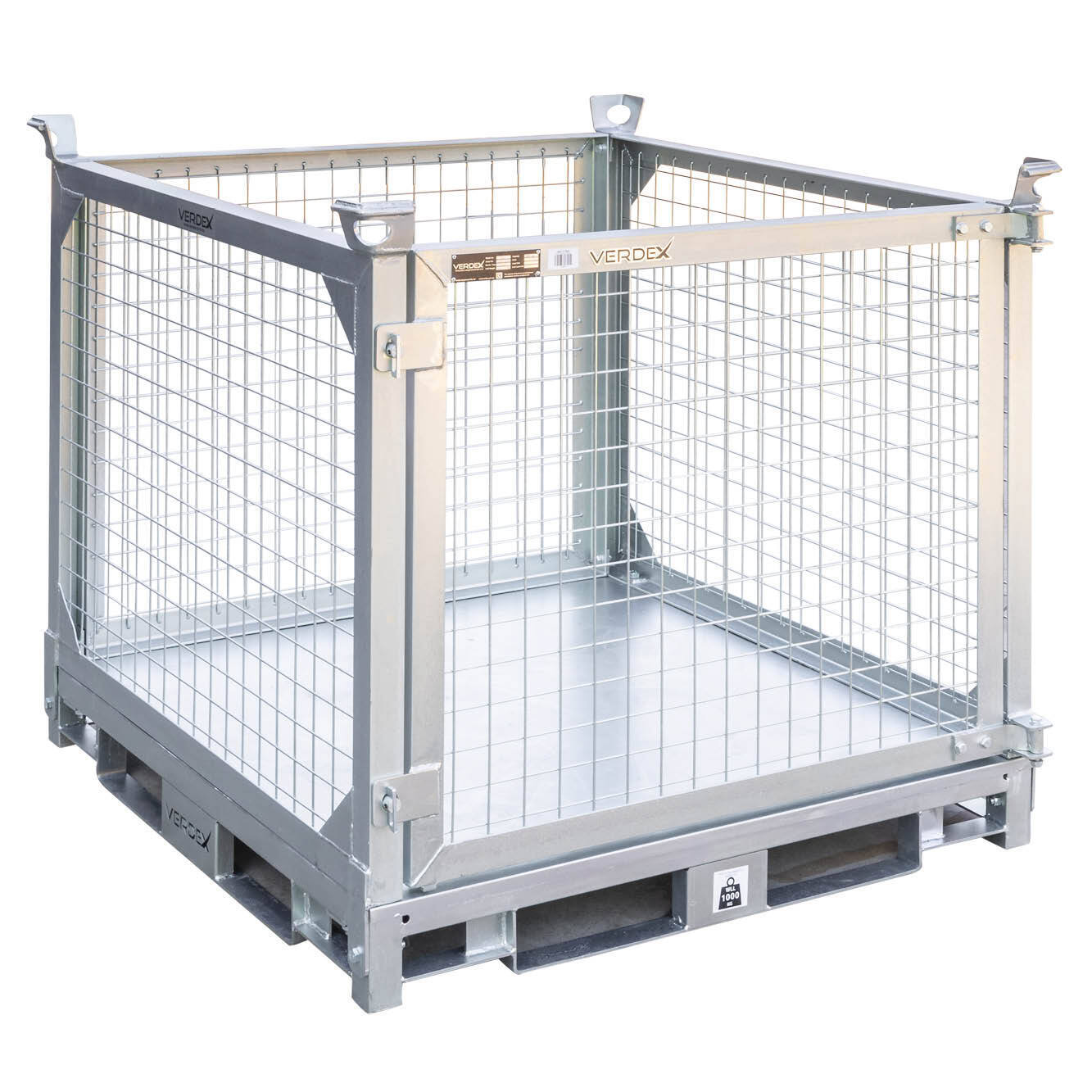 1T Crane Pallet Cage - Flatpack