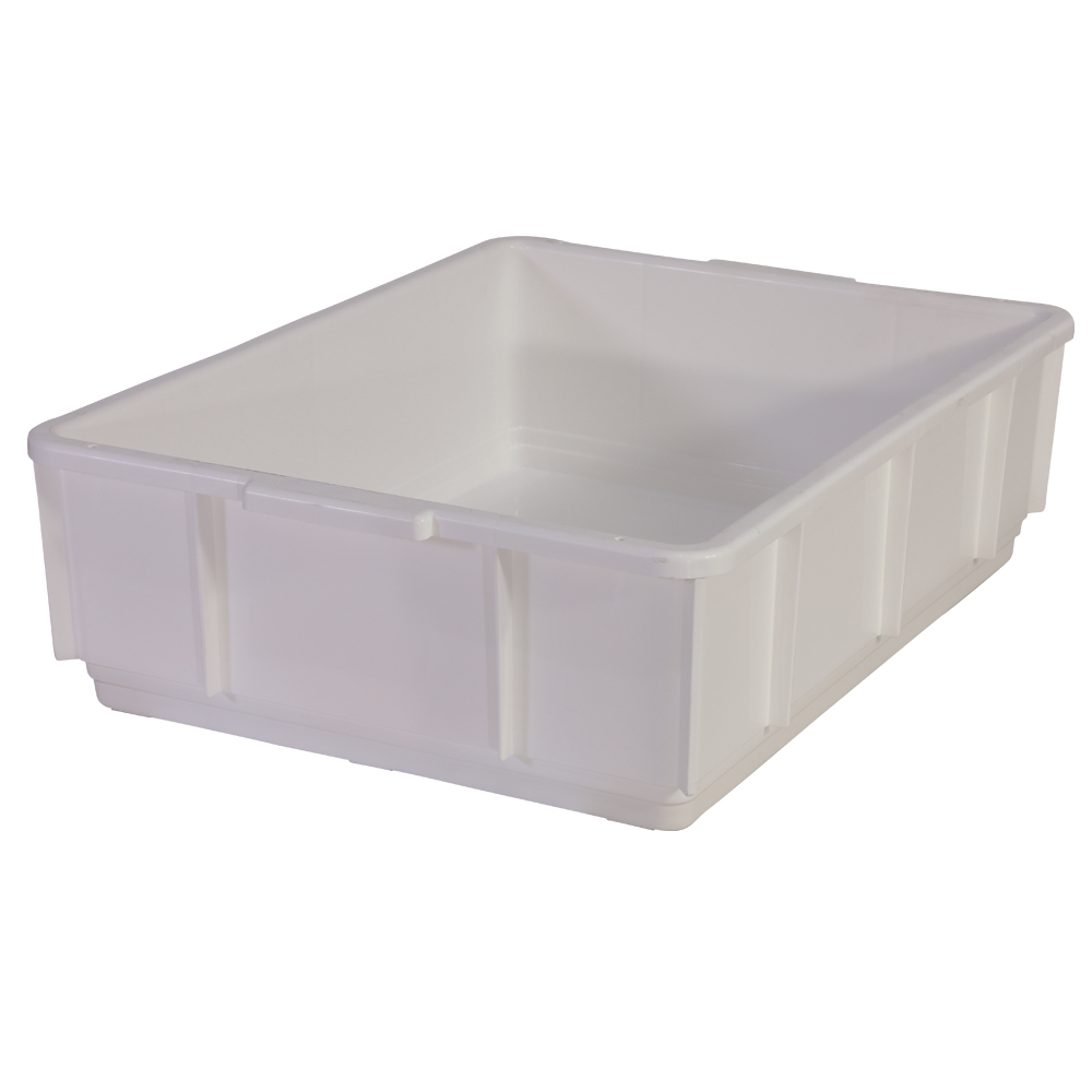 White Multistaka Crate- 13 Litre - 432x324x127mm