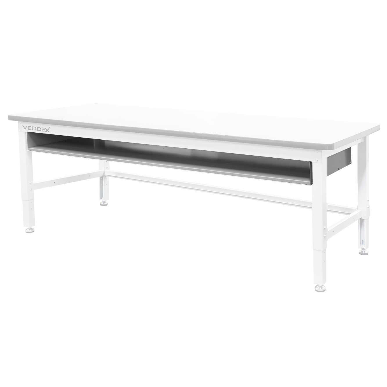 Under bench Tool Shelf Suit 2400mm - Full Length (Does not work in conjunction with V7927 & V7929)