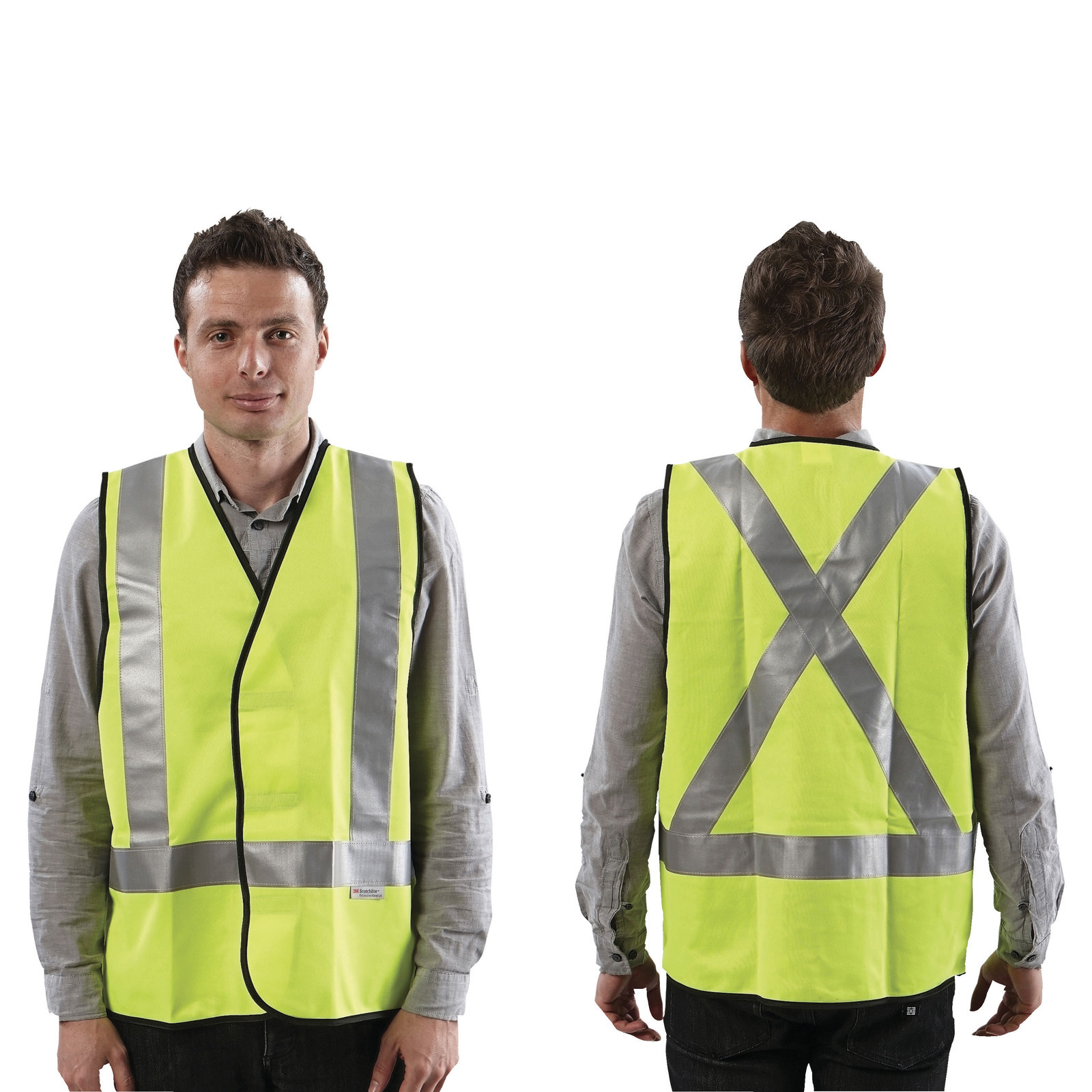 Yellow Safety Vest - 4XL (D/N)