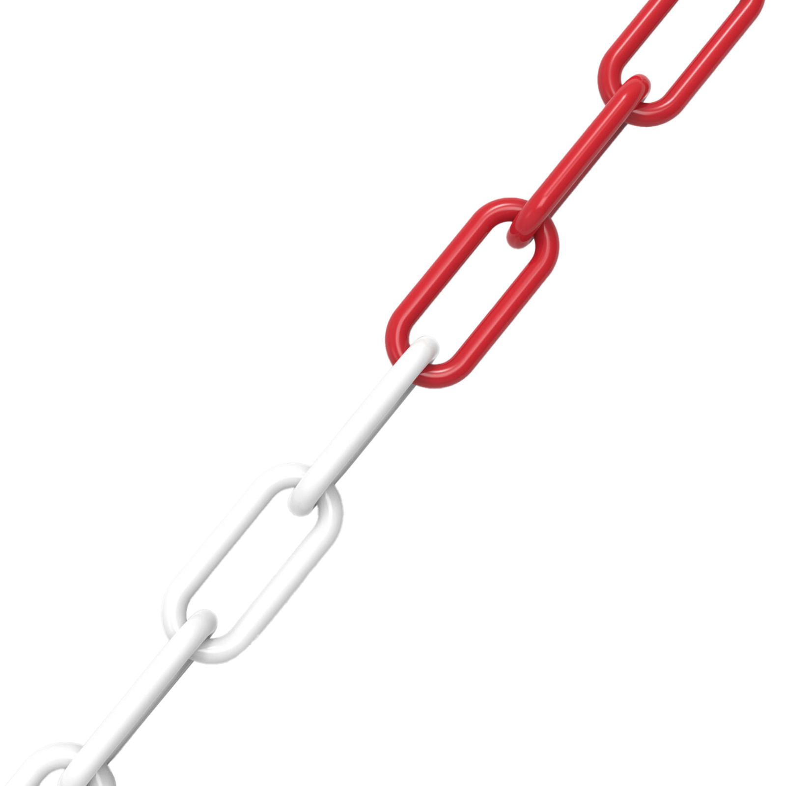 Safety Chain - Red/White