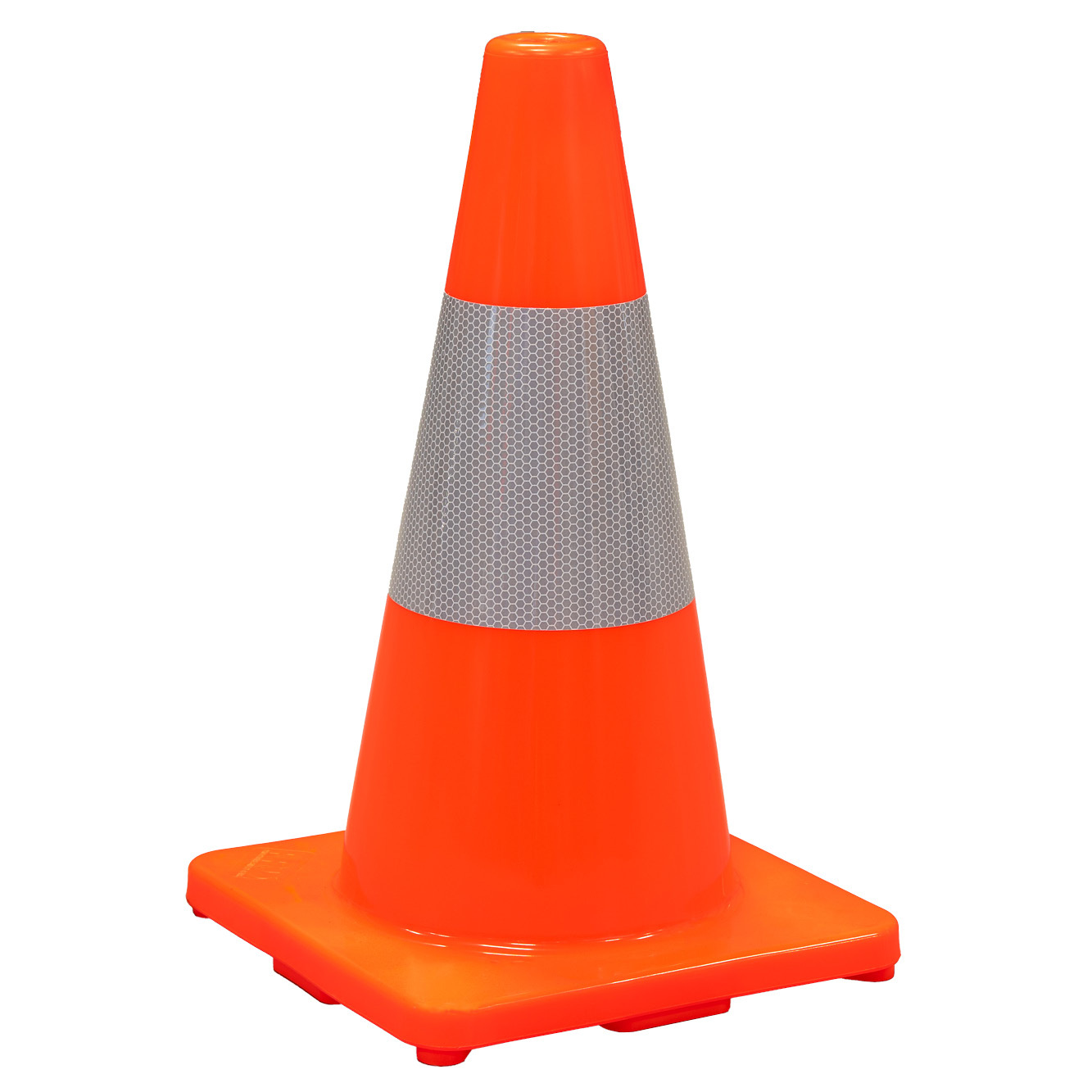 Traffic Cone with Reflective Tape - 450mm high