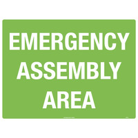 Safety Sign (EMERGENCY ASSEMBLY AREA)