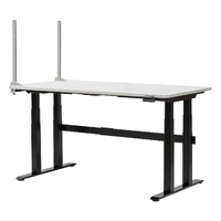 Electric Height-Adjustable Workbenches with Side Panel Kit (1800x900mm)