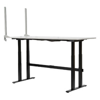 Electric Height-Adjustable Workbenches with Side Panel Kit (2400x900mm)